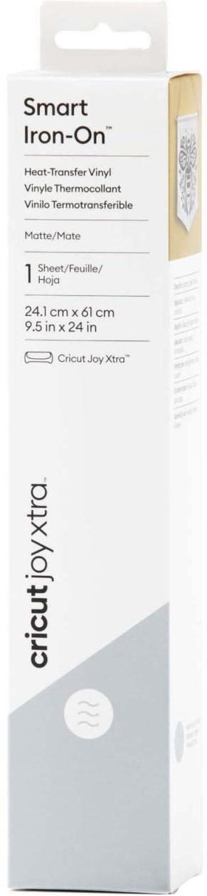 Thumbnail - Cricut Aufbügelfolie 24.1 cm x 60.9 cm silber matt