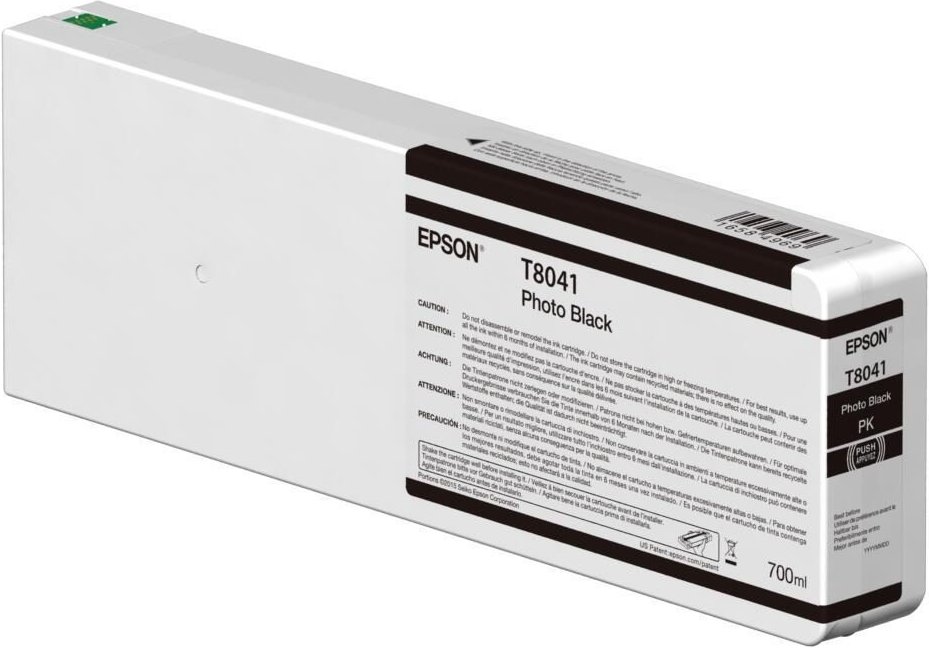 Epson Original T804100 Druckerpatrone Photo schwarz 700ml (C13T804100)