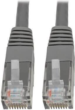 Thumbnail - Eaton Tripp Lite Series Cat6 Gigabit Molded (UTP) Ethernet Kabel (RJ45 Stecker/Stecker), PoE, Grau, 6 ft. (1.83 m)