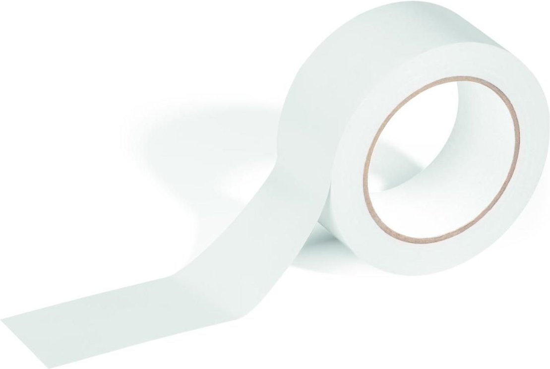 DURABLE Duraline Basic Bodenmarkierungsband 50 mm x 33 m weiß