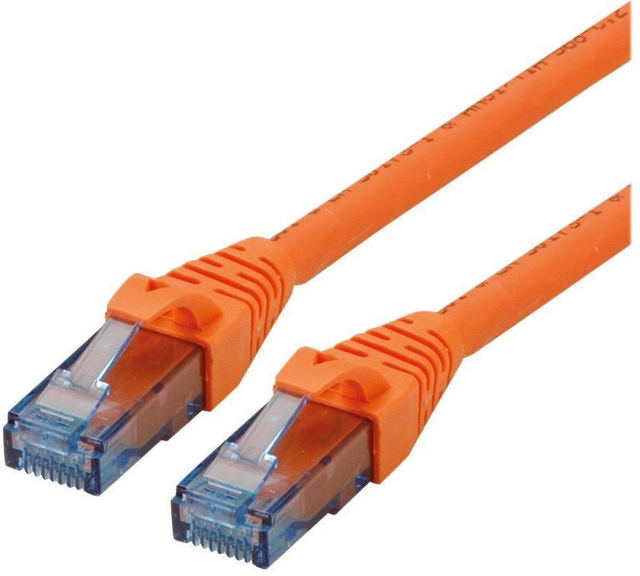 Roline Patch-Kabel RJ-45 (M) zu RJ-45 (M) 1.5 m UTP CAT 6a orange (21.15.2774)