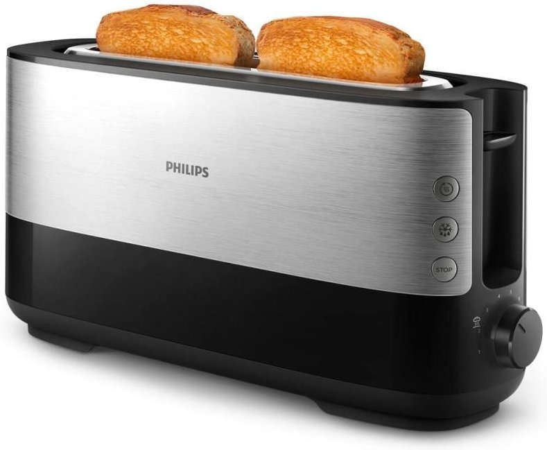 Philips Viva Collection HD2692 - Toaster - Schwarz