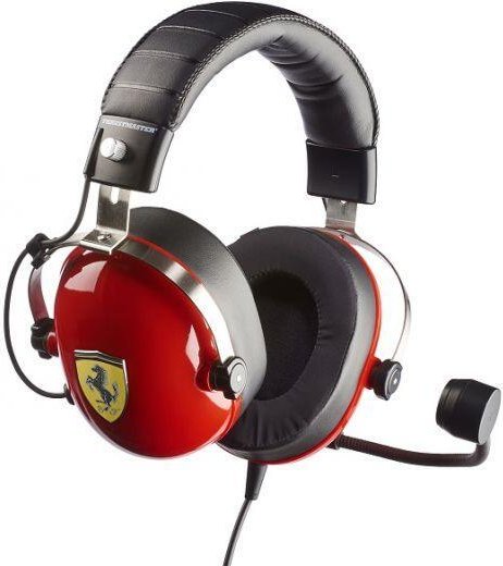 Thrustmaster T.Racing Scuderia Headset Ferrari Edition - für PS4, XBOX, PC, Android