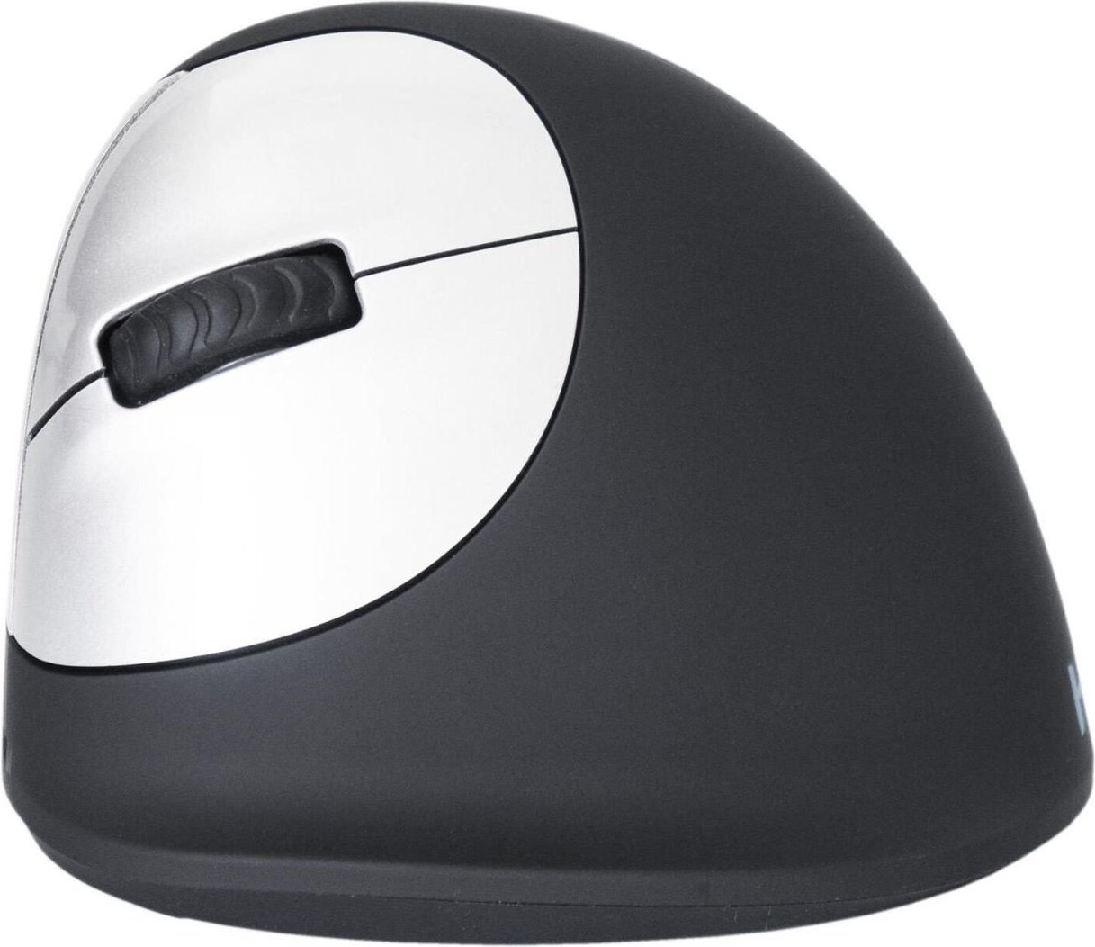 r-go HE Ergo Vertical Mouse Größe M links Maus ergonomisch kabellos schwarz, silber