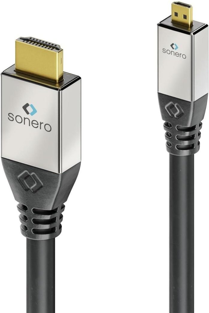 Thumbnail - Sonero HDMI auf Micro HDMI Kabel 3,0m