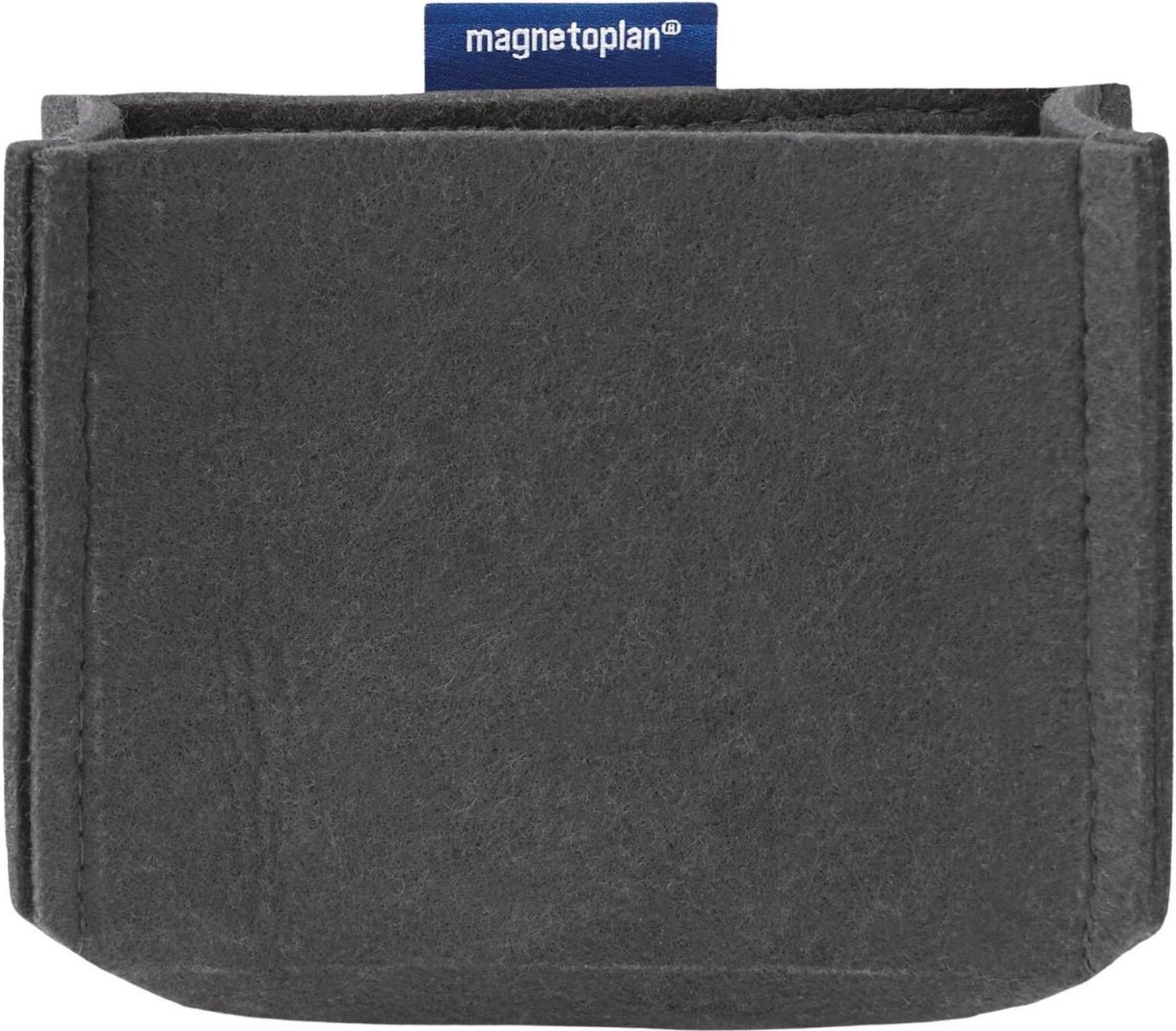 magnetoplan Stiftehalter 13,0 x 6,0 x 10,0 cm grau