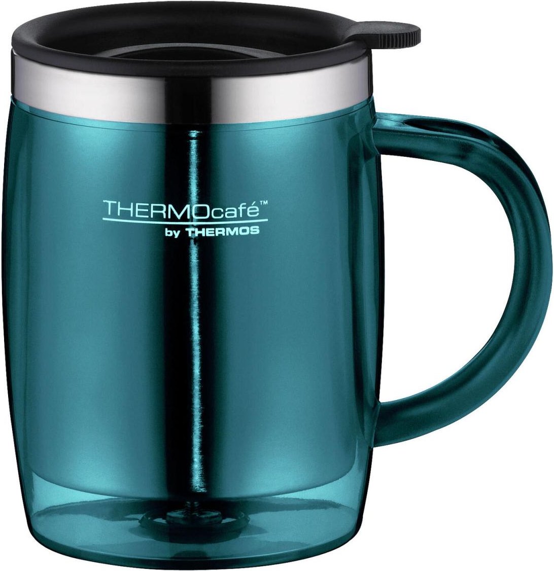 THERMOcafé by THERMOS Isolierbecher Desktop Mug 0,35 l türkis