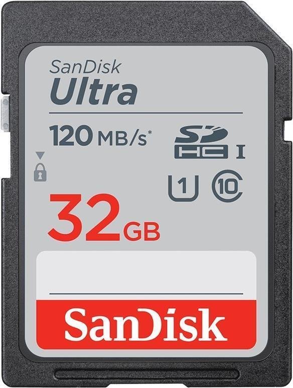 SanDisk Ultra SDHC UHS-I Speicherkarte 32 GB