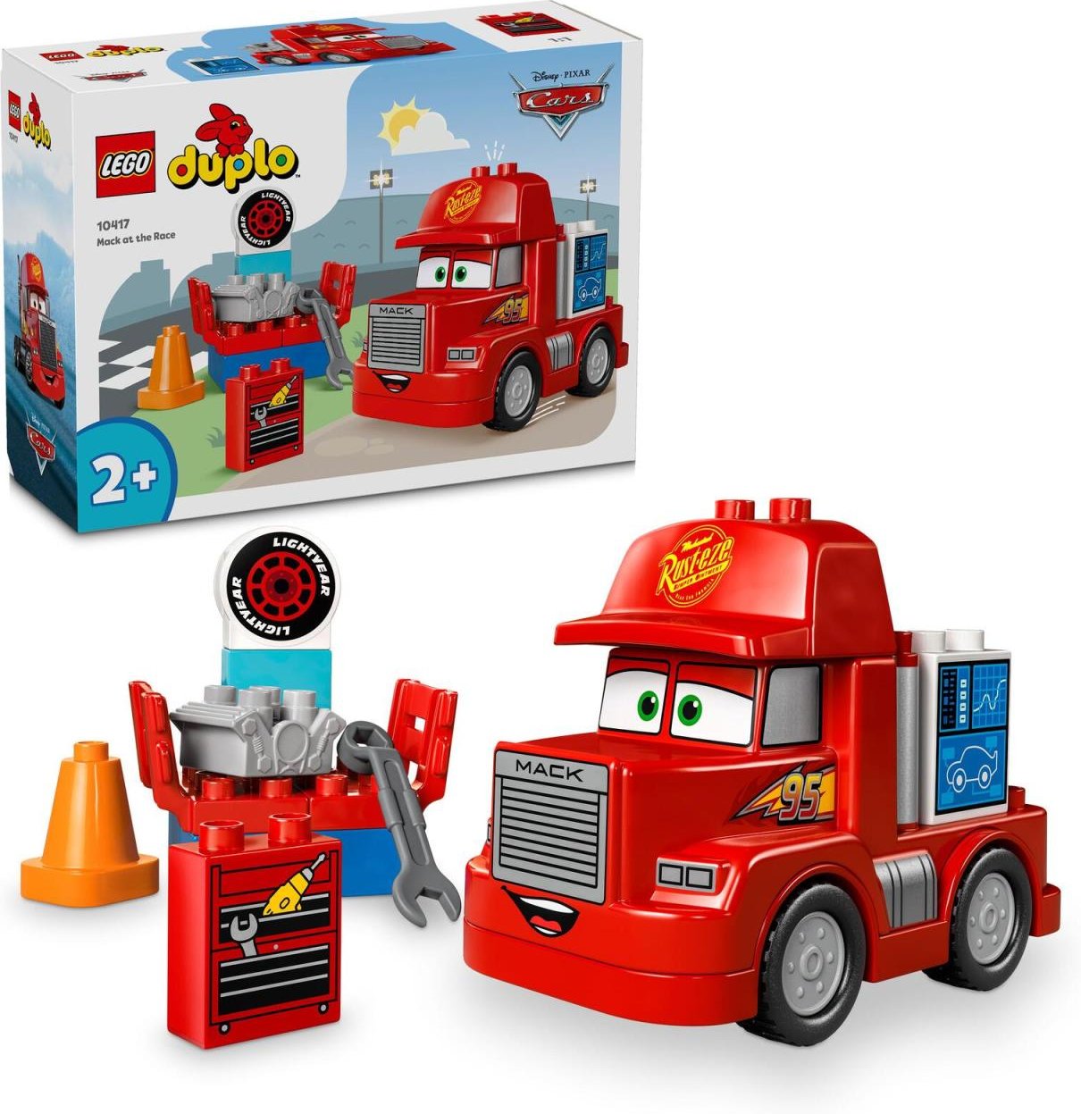 LEGO® DUPLO® 10417 Mack beim Rennen