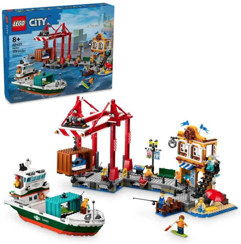 Thumbnail - LEGO® City Hafen mit Frachtschiff 60422