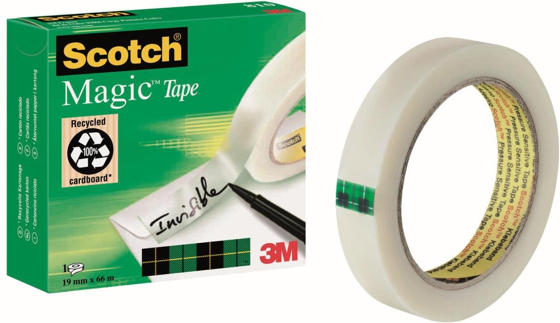 Scotch Klebefilm 19 mm x 66 m matt-transparent