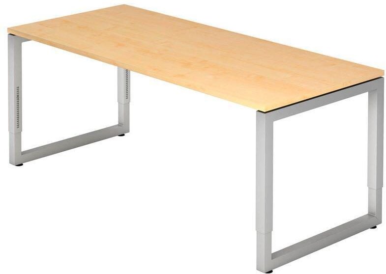 HAMMERBACHER höhenverstellbarer Schreibtisch VRS19/3/S ahorn