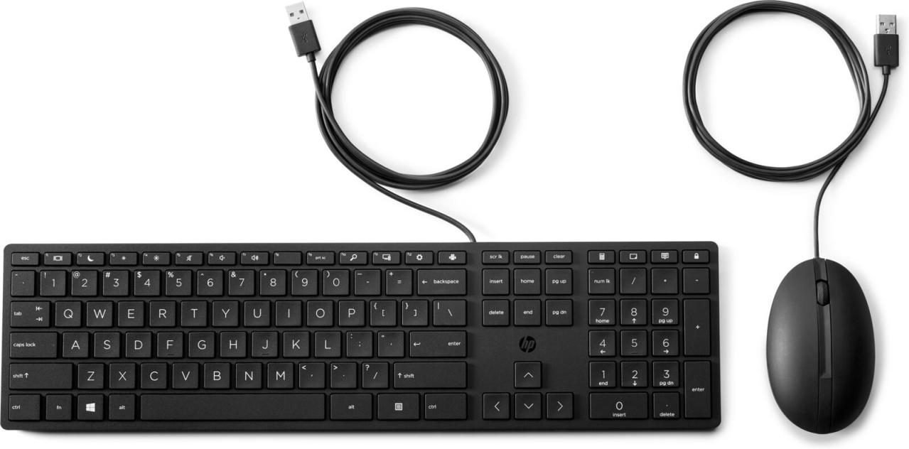 HP Desktop 320MK - Tastatur-und-Maus-Set - Deutsch