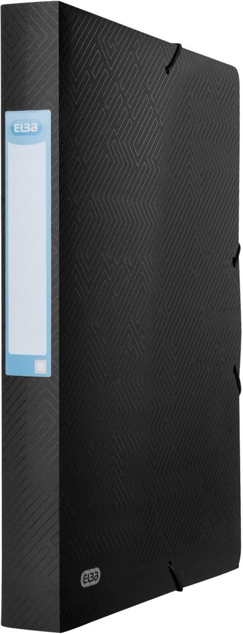 ELBA Heftbox 4 cm DIN A4 schwarz