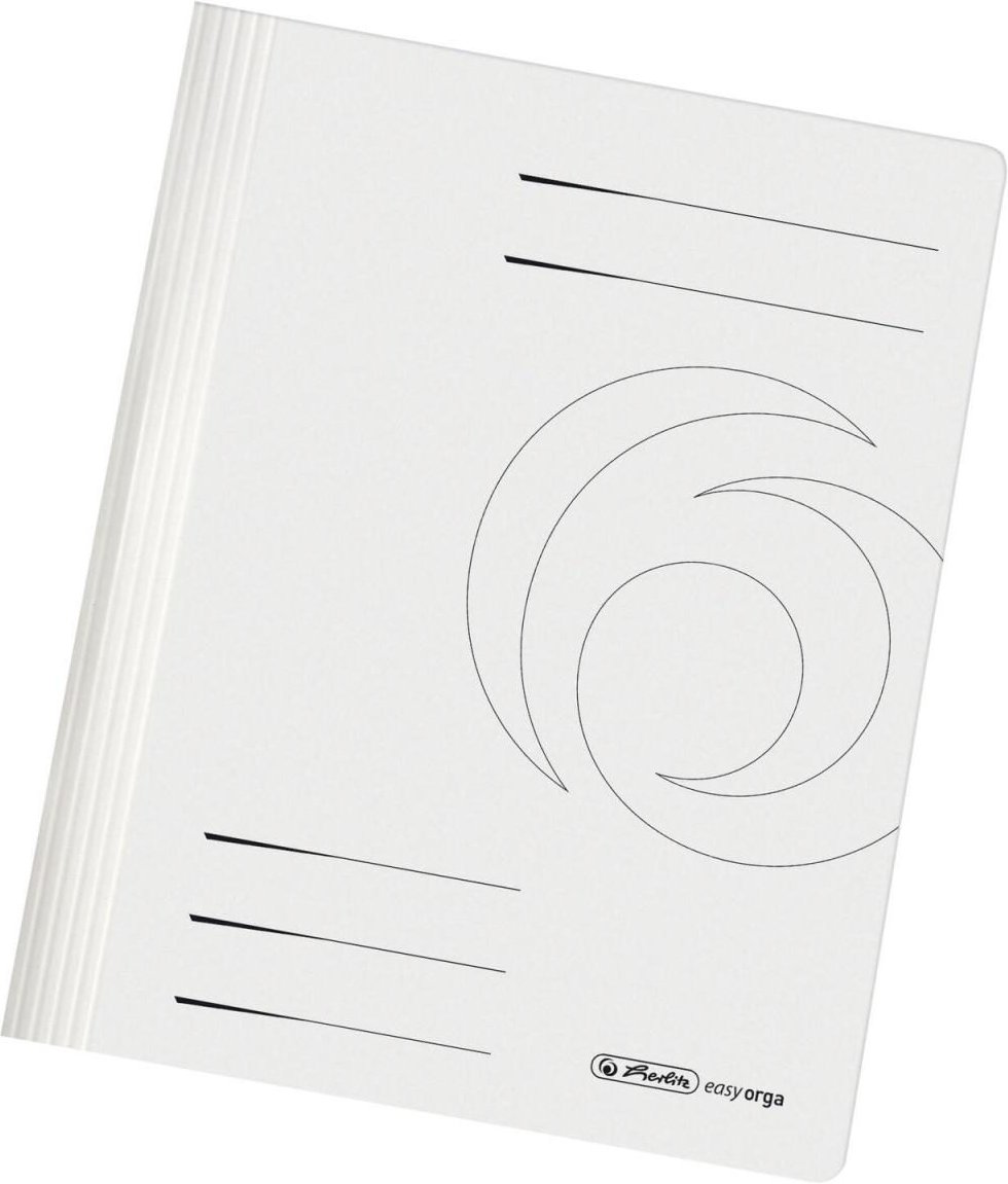 Thumbnail - herlitz Schnellhefter DIN A4 Stabiler Manila-Karton weiß