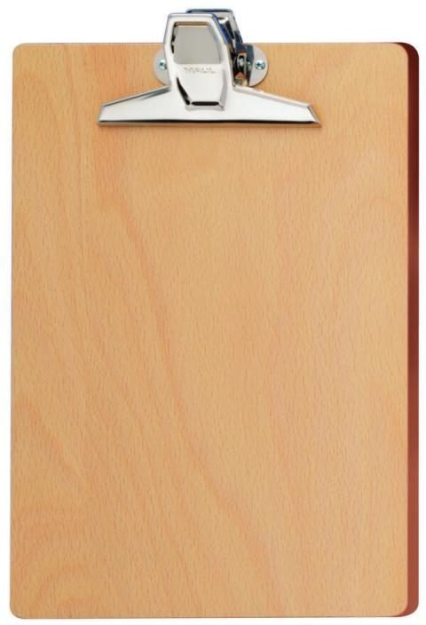 MAUL Klemmbrett DIN A4 braun