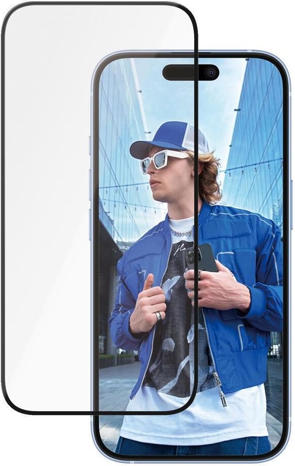 PanzerGlass® Ceramic Displayschutz für iPhone 16 & 15 - Ultra-Wide Fit