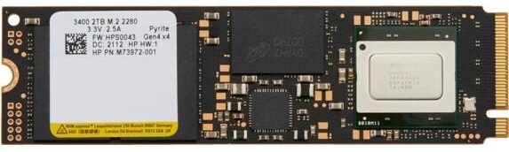 HP M.2 SSD 2TB - intern - PCIe 4.0 x4 NVMe