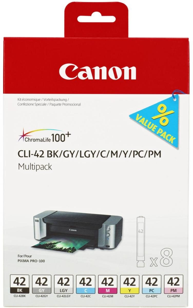 Canon Original CLI-42 Druckerpatronen 8er-Multipack