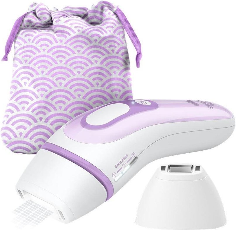 Braun Silk-expert Pro 3 PL3132 - Haarentfernungssystem - weiß/Lilac - mit Venus Divine razor