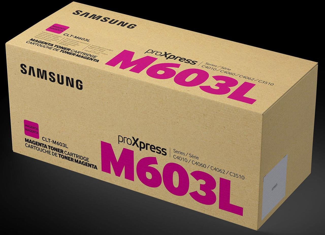 HP Original CLT-M603L Toner magenta 10.000 Seiten (CLT-M603L/ELS) für C4010ND, C4060FX