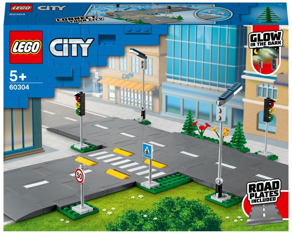 LEGO® City Straßenkreuzung mit Ampeln 60304