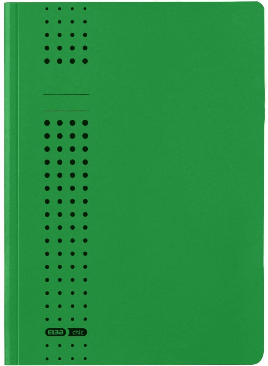 ELBA Sammelmappen Chic DIN A4 grün