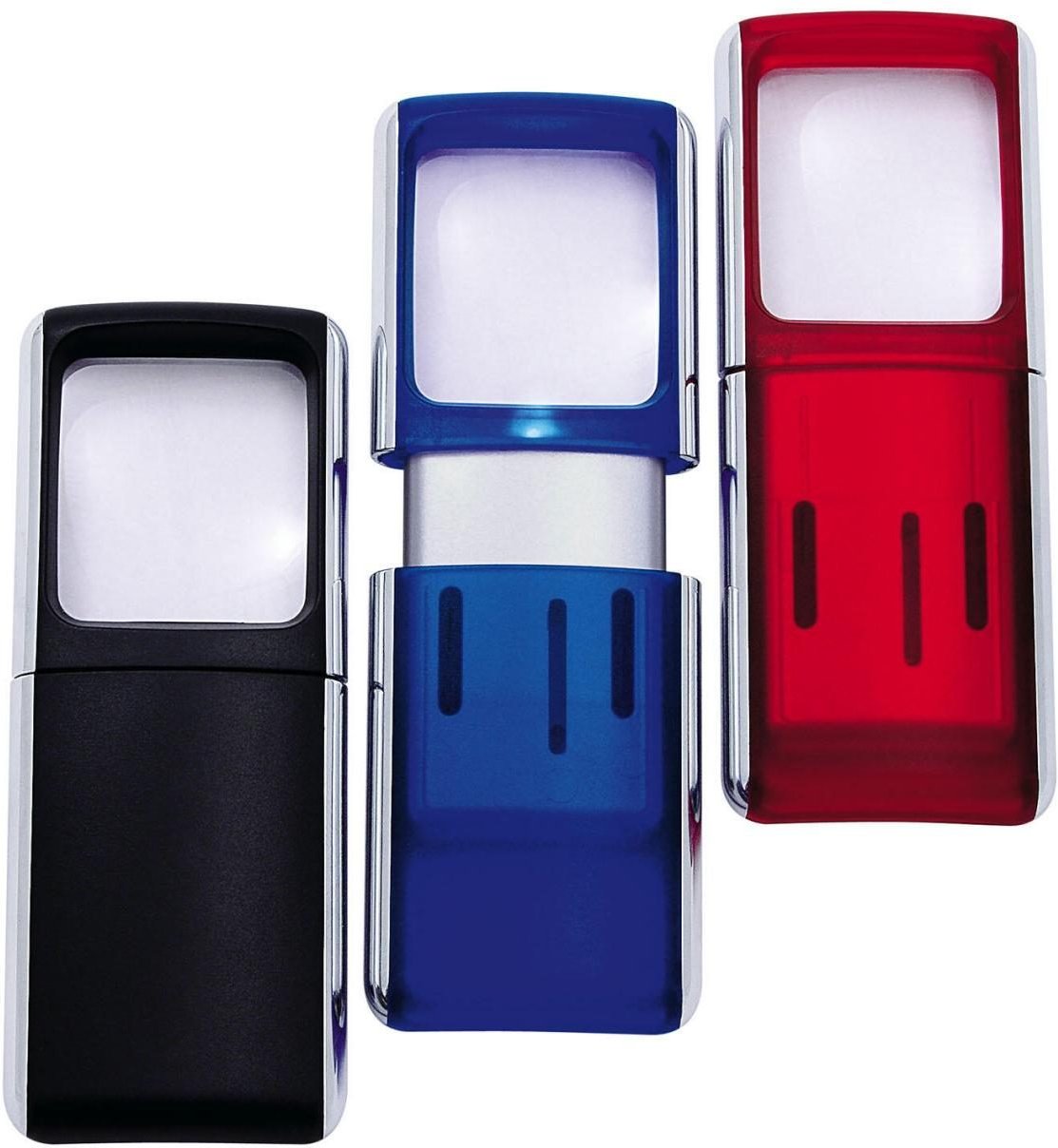 WEDO Lupe blau 3-fach, Ø 13,3 cm