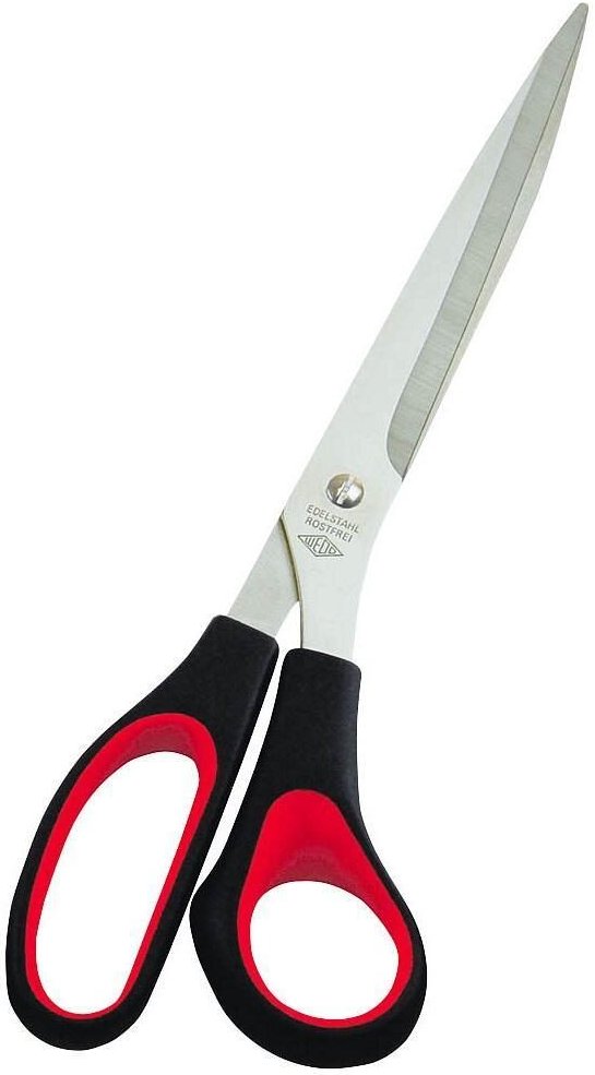 WEDO Papierschere 25,5 cm - schwarz-rot