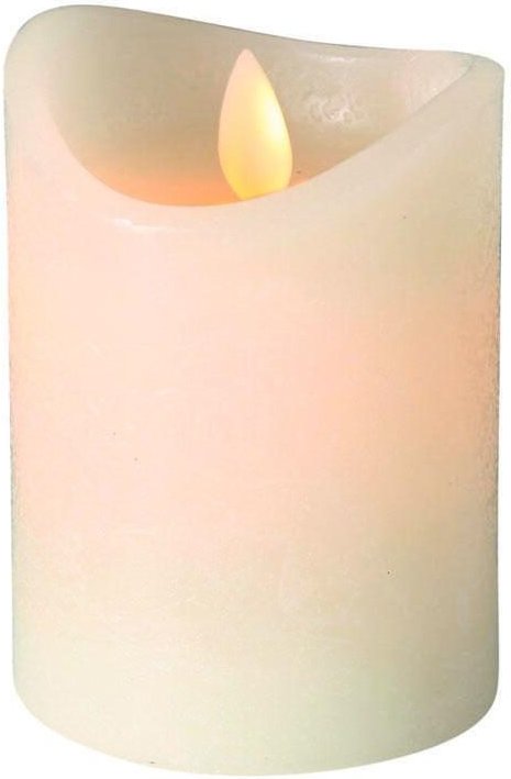 LED-Kerze 10 cm cremeweiß