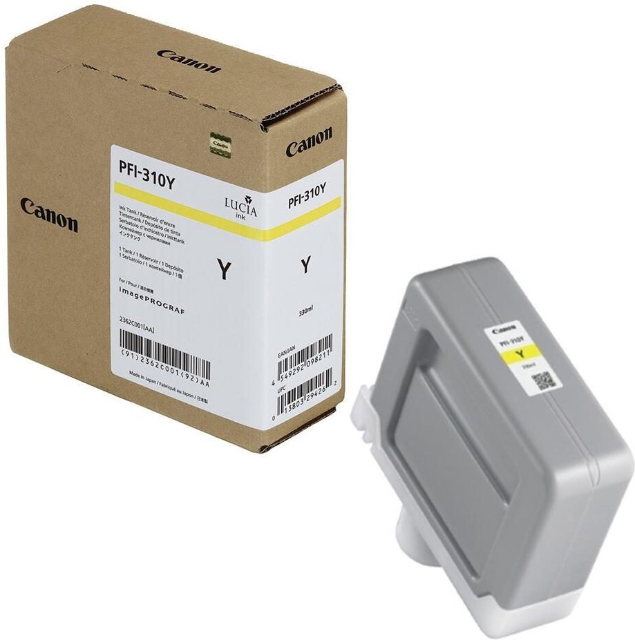 Canon Original PFI-310Y Druckerpatrone - gelb (2362C001AA)