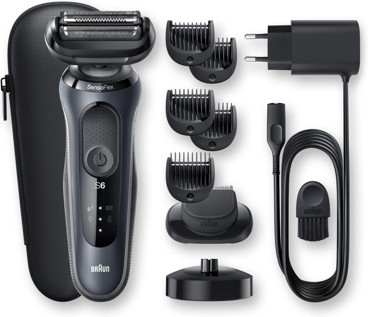 Braun Rasierer Series 6 60-N4500cs Wet&Dry grau/schwarz(240921)