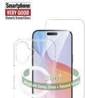4smarts 360° Premium Protection Set für Apple iPhone 16 MagSafe-kompatibel