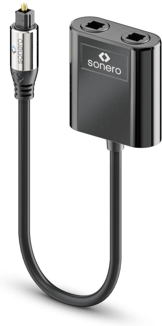 Thumbnail - Sonero Optischer Audio Splitter 1x2 0,15m