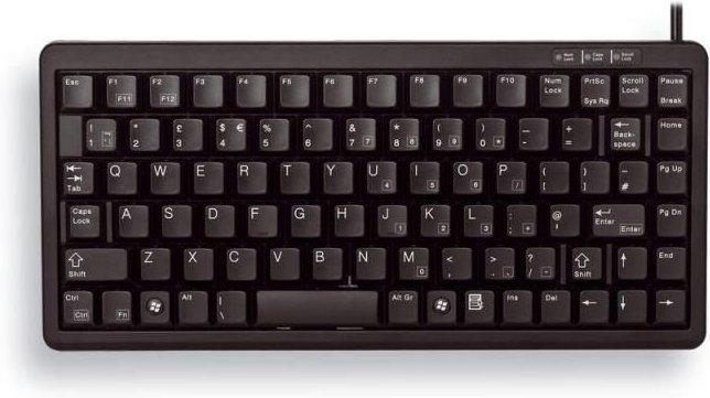CHERRY Compact-Keyboard G84-4100 kabelgebundene Tastatur
