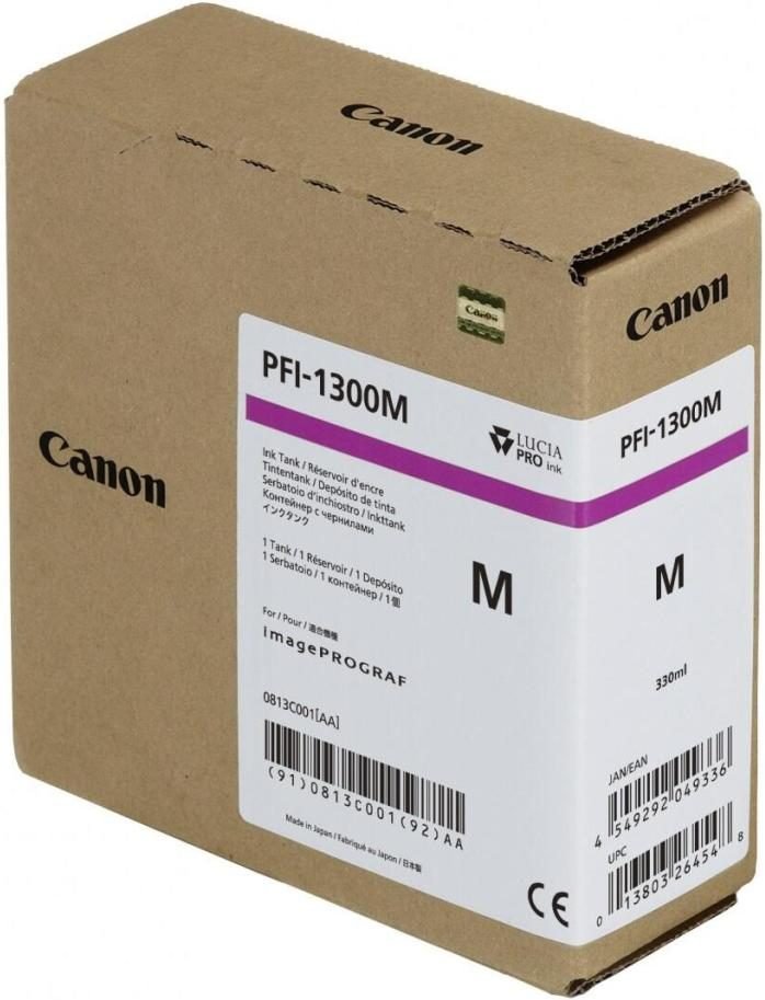 Canon Original PFI-1300M Druckerpatrone - magenta 330ml