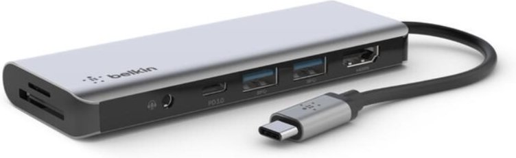 Belkin CONNECT™ USB-C-7-in-1-Multiport-Hub-Adapter