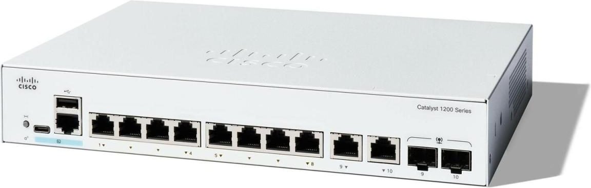 0 Cisco Catalyst C1200 Switch 8-Port 1 GbE managed L2
