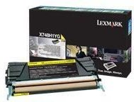 Lexmark Original Toner gelb 10.000 Seiten (X748H1YG) für X748de/dte