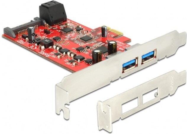 Thumbnail - DeLOCK PCI Express Karte zu extern USB 3.0 / intern SATA 6