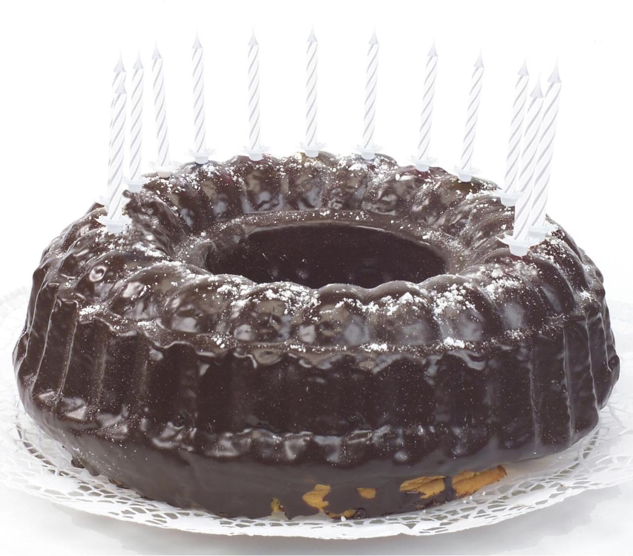 PAPSTAR Geburtstagskerzen 6 cm weiß