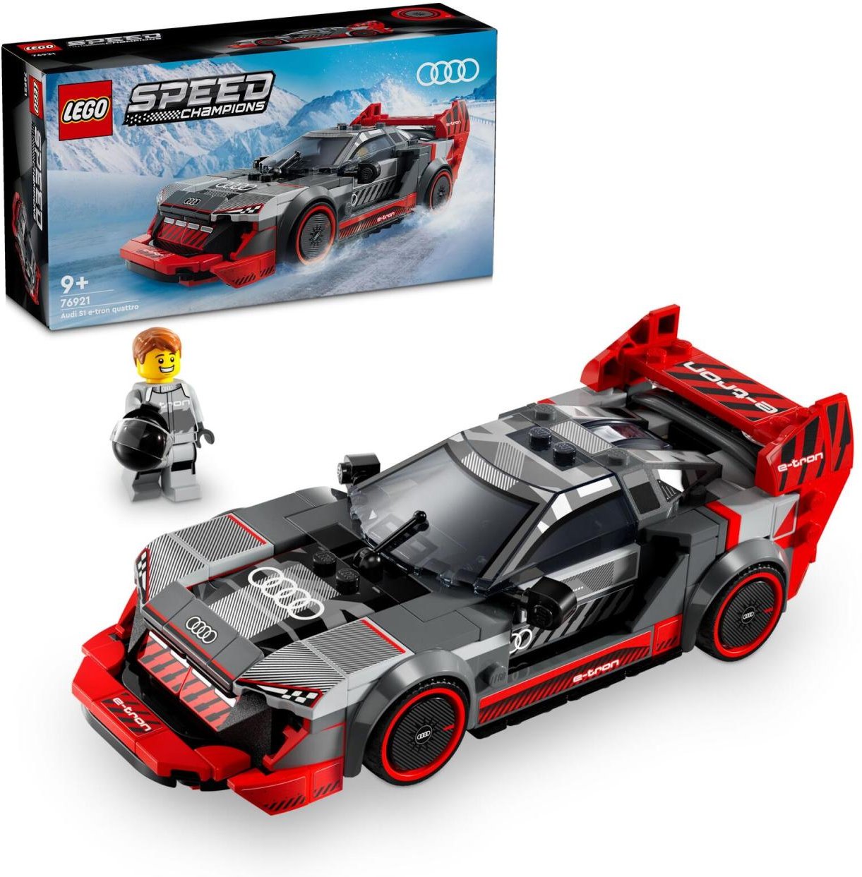 LEGO® Speed Champions 76921 Audi S1 e-tron quattro Rennwagen