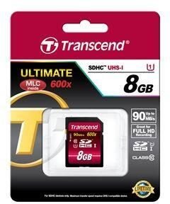 Transcend TS8GSDHC10U1 Speicherkarte 8 GB