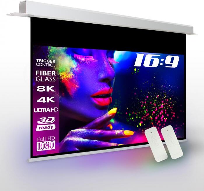 Thumbnail - eSmart Expert CSX Deckeneinbau Leinwand 294 x 166 cm (133") 16:9