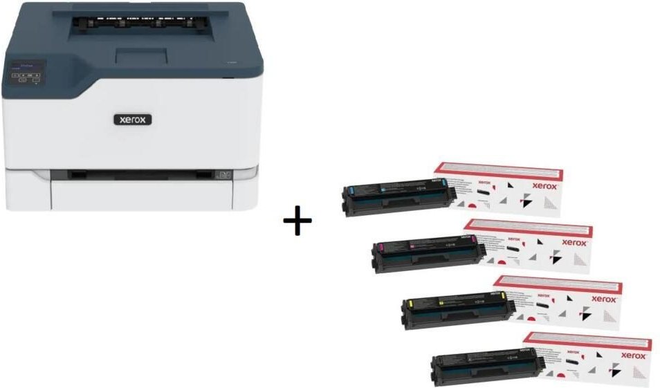Xerox C230 Farblaserdrucker inkl. Original Xerox Tonerset CMYK