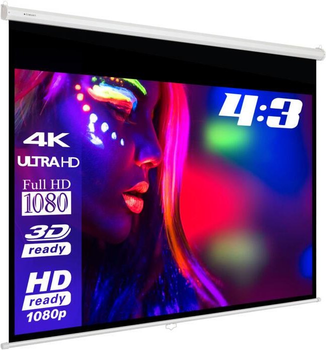 eSmart Economy EXR Rollo Leinwand 180 x 135 cm (89") 4:3