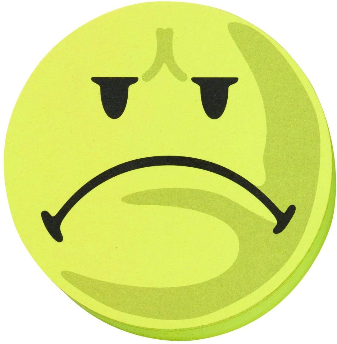 FRANKEN Moderationskarten Ø 9,5 cm gelb