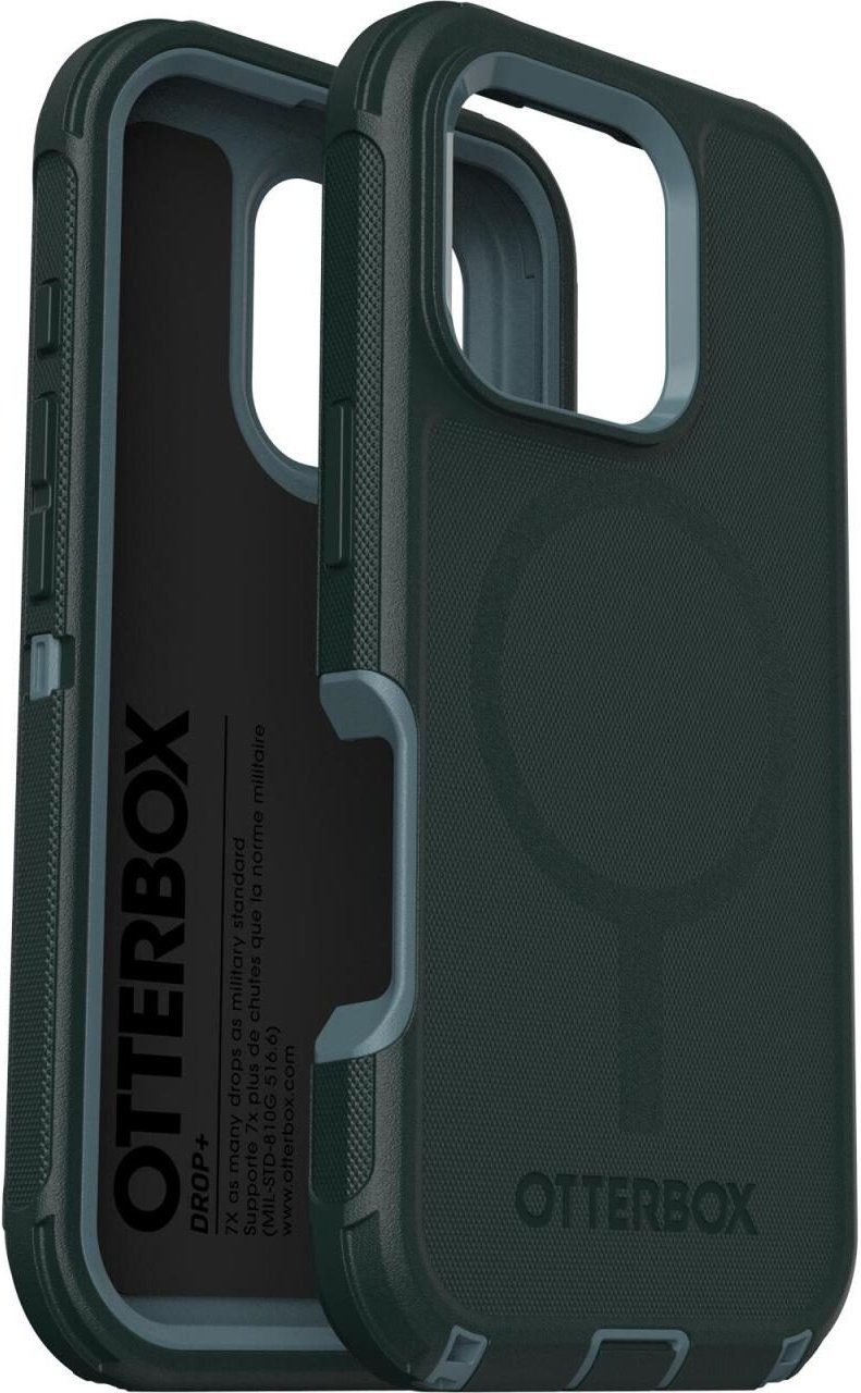 Thumbnail - OtterBox Defender MagSafe Apple iPhone 16 Pro Sagebrush - green