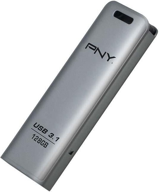 PNY USB-Stick Elite Steel silber 128 GB