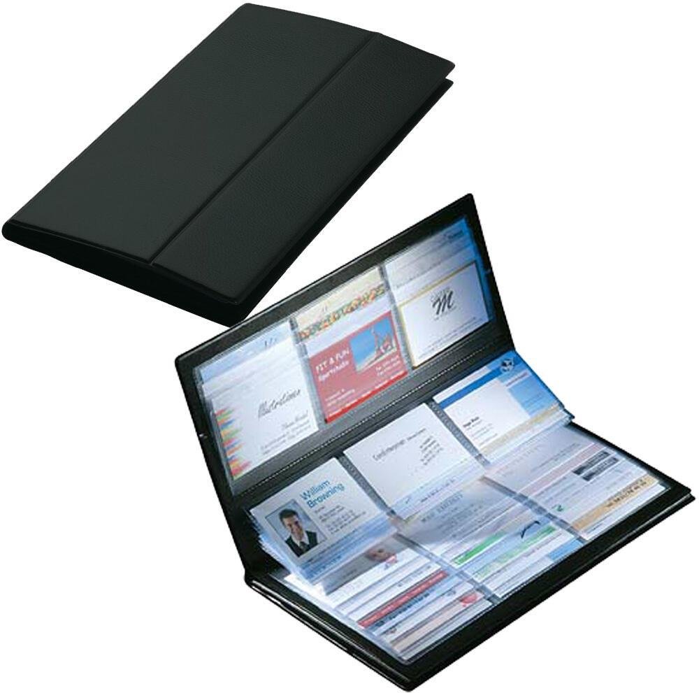 SIGEL Visitenkartenmappe schwarz